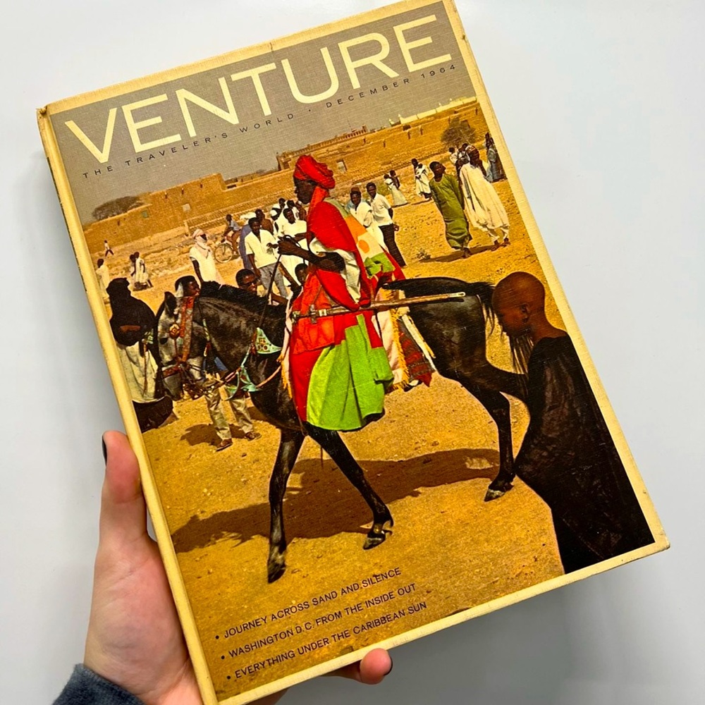 Coffee table book (vintage / travel)